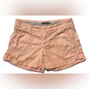 Level 99 Peach Cargo Shorts